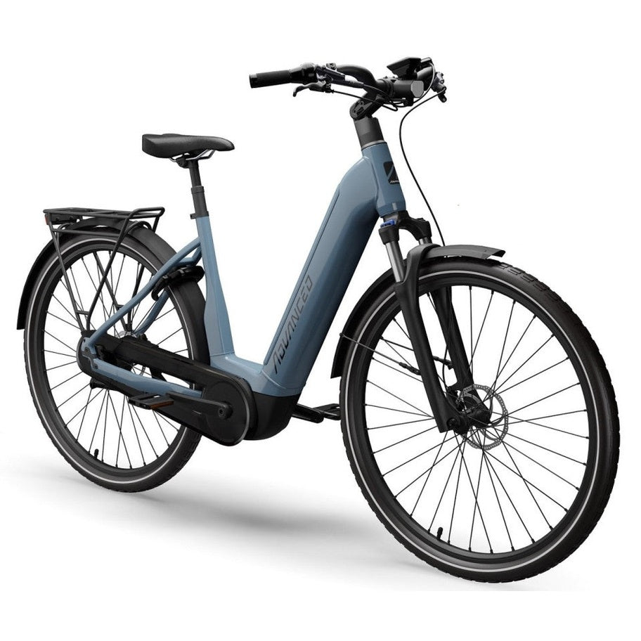 Advanced Ebike Das Original Tour Pro Wave – Fresh Blue – Elektrische Fiets – 55 cm – 500Wh accu – Bosch Performance Line 75Nm – Shimano Nexus 5 – Hydraulische schijfremmen