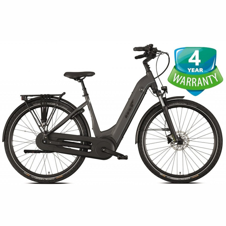Advanced Ebike Das Original Tour Pro Wave N5 – Graphite Black – Elektrische Fiets – 500Wh accu – Bosch middenmotor 65Nm – Shimano Nexus 5 – Hydraulische schijfremmen - AE-trading