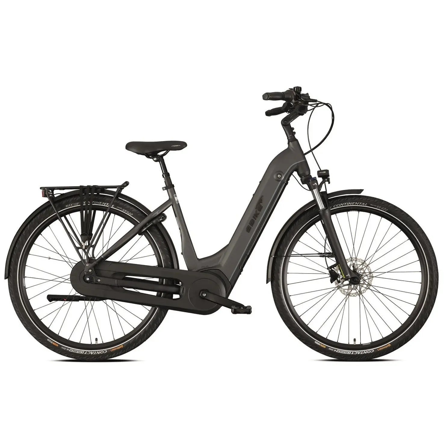 Advanced Ebike Das Original Tour Pro Wave + Speedlifter – Graphite Black – 45cm - Elektrische Fiets – 500Wh accu – Bosch middenmotor – Enviolo traploos – Hydraulische schijfremmen - AE-trading