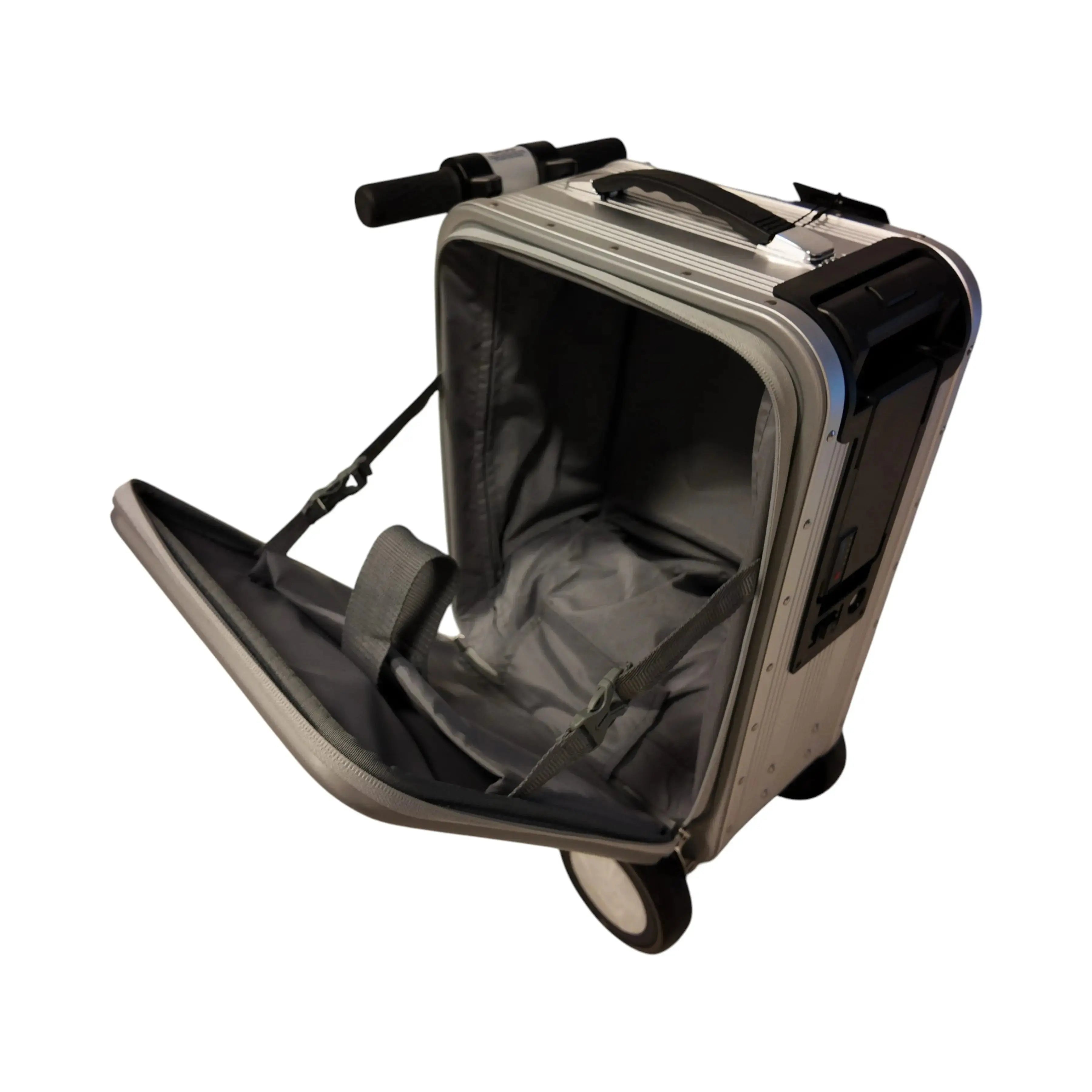 Airwheel SE3 Elektrische Rijdende Koffer – Zilver - AE-trading
