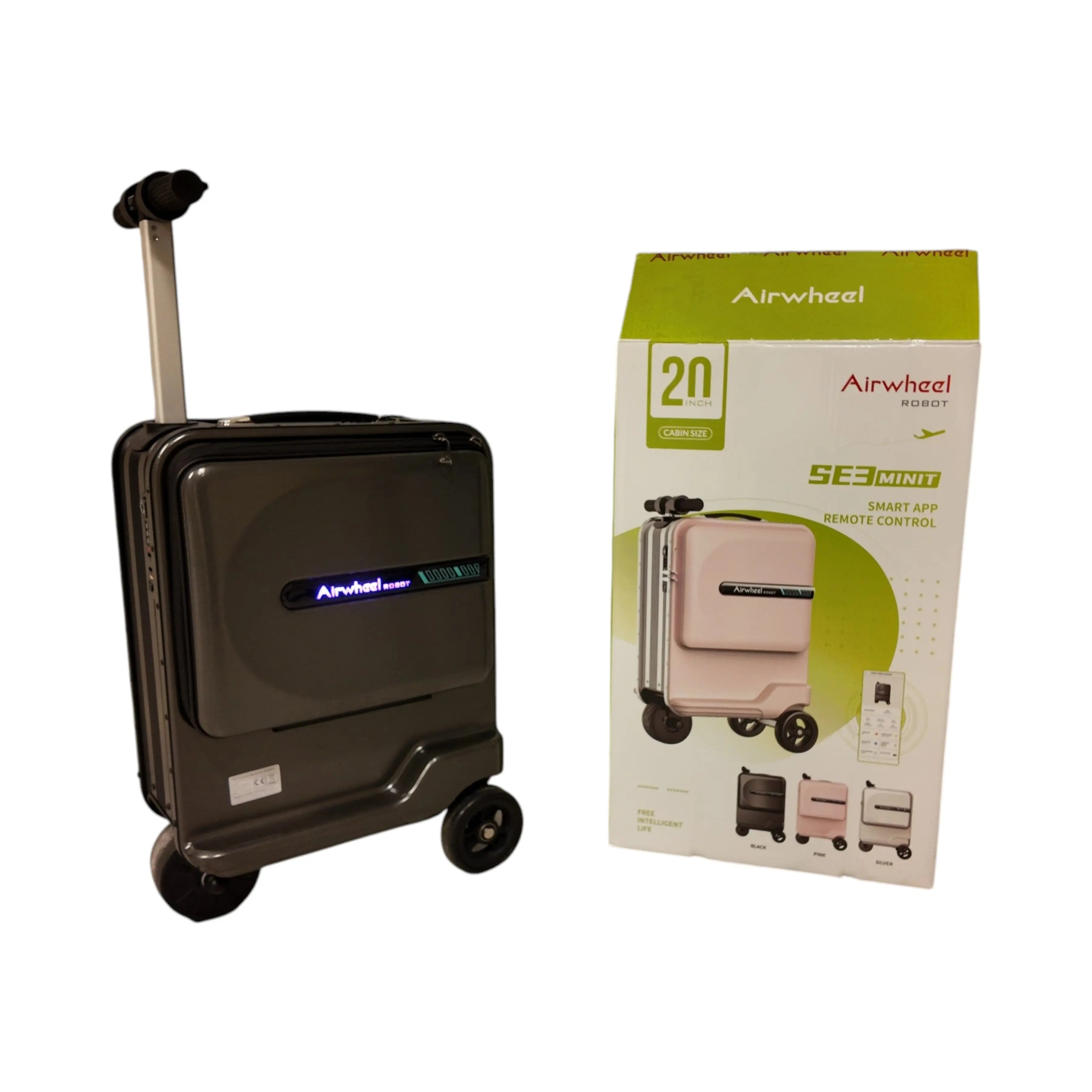 Airwheel SE3 Mini Elektrische Rijdende Koffer – Zwart - AE-trading