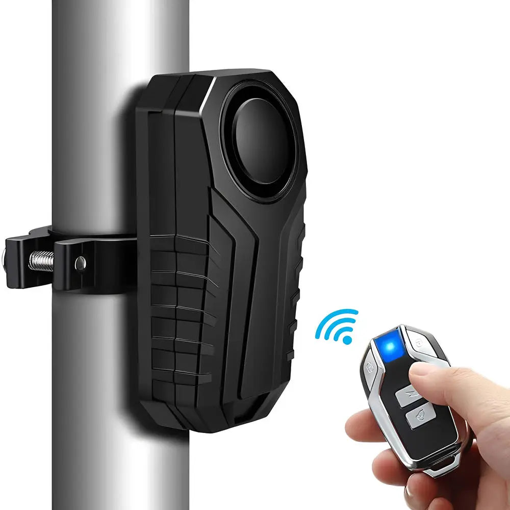 Alarm voor fietsen, e-bikes, fatbikes en scooters waterdicht draadloos alarmsysteem - Anroc - AE-trading