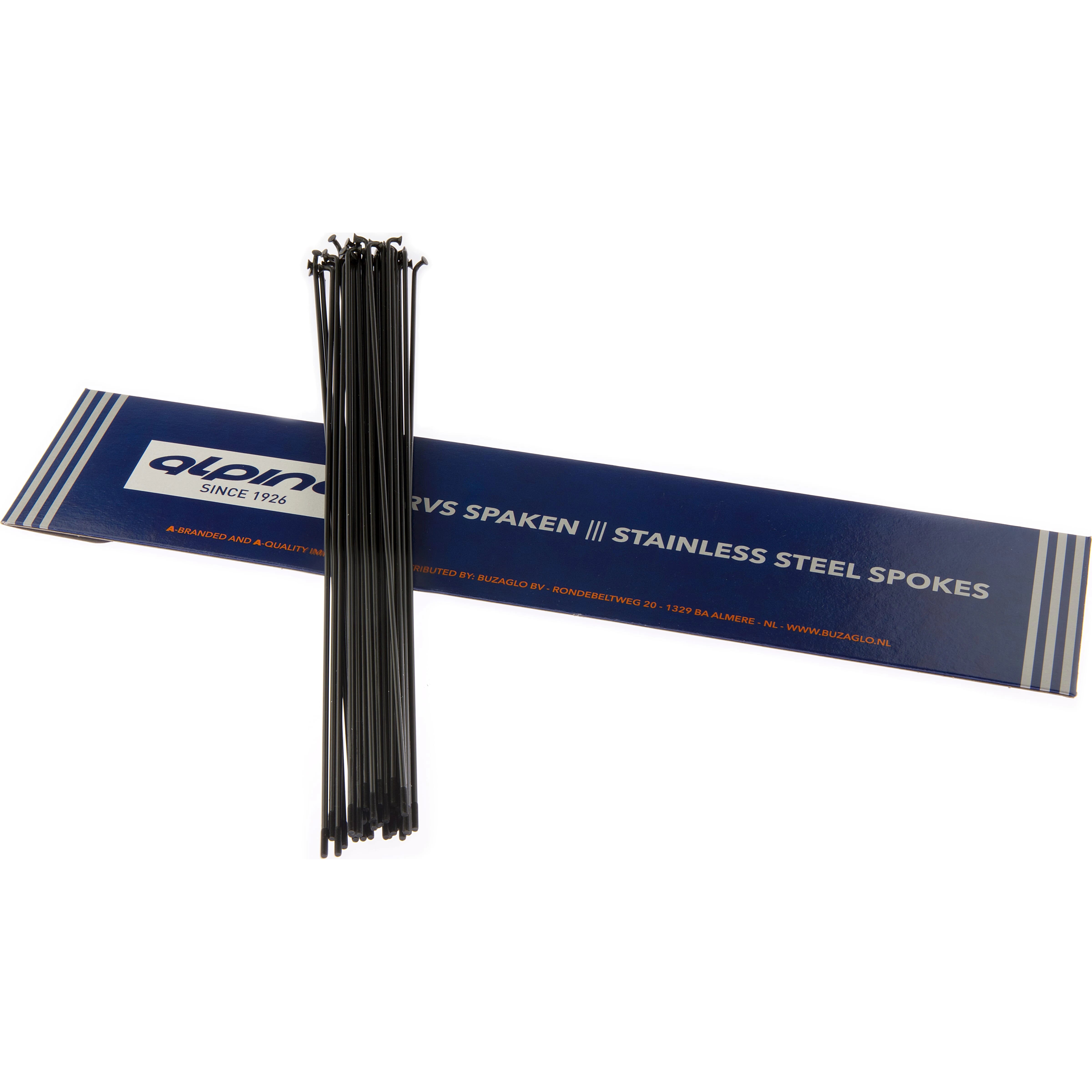 Alp spaak LDR 14-272mm RVS zwart (36 stuks) - AE-trading