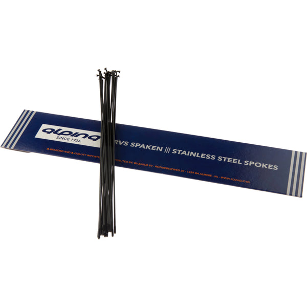 Alp spaak RC 14-290mm RVS zwart (18 stuks) - AE-trading