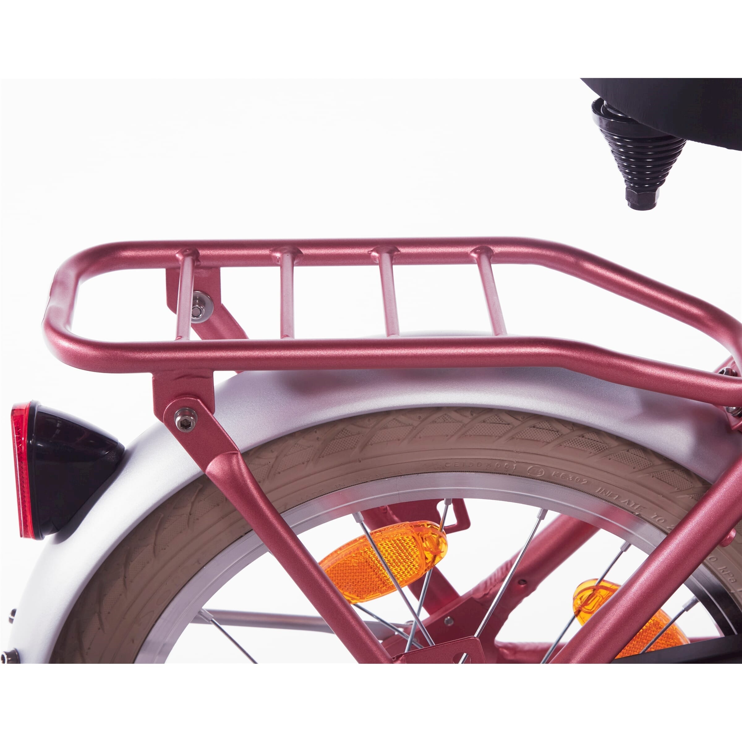 Alpina achterdrager 16 Cargo berry red matt - AE-trading