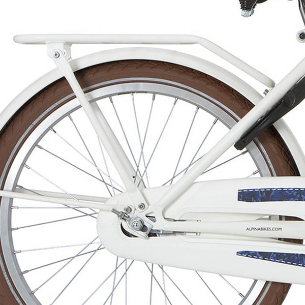 Alpina achterdrager 22 Cargo pure white matt - AE-trading