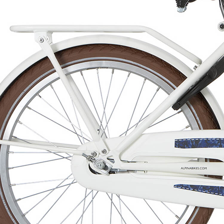 Alpina achterdrager 22 Cargo pure white matt - AE-trading
