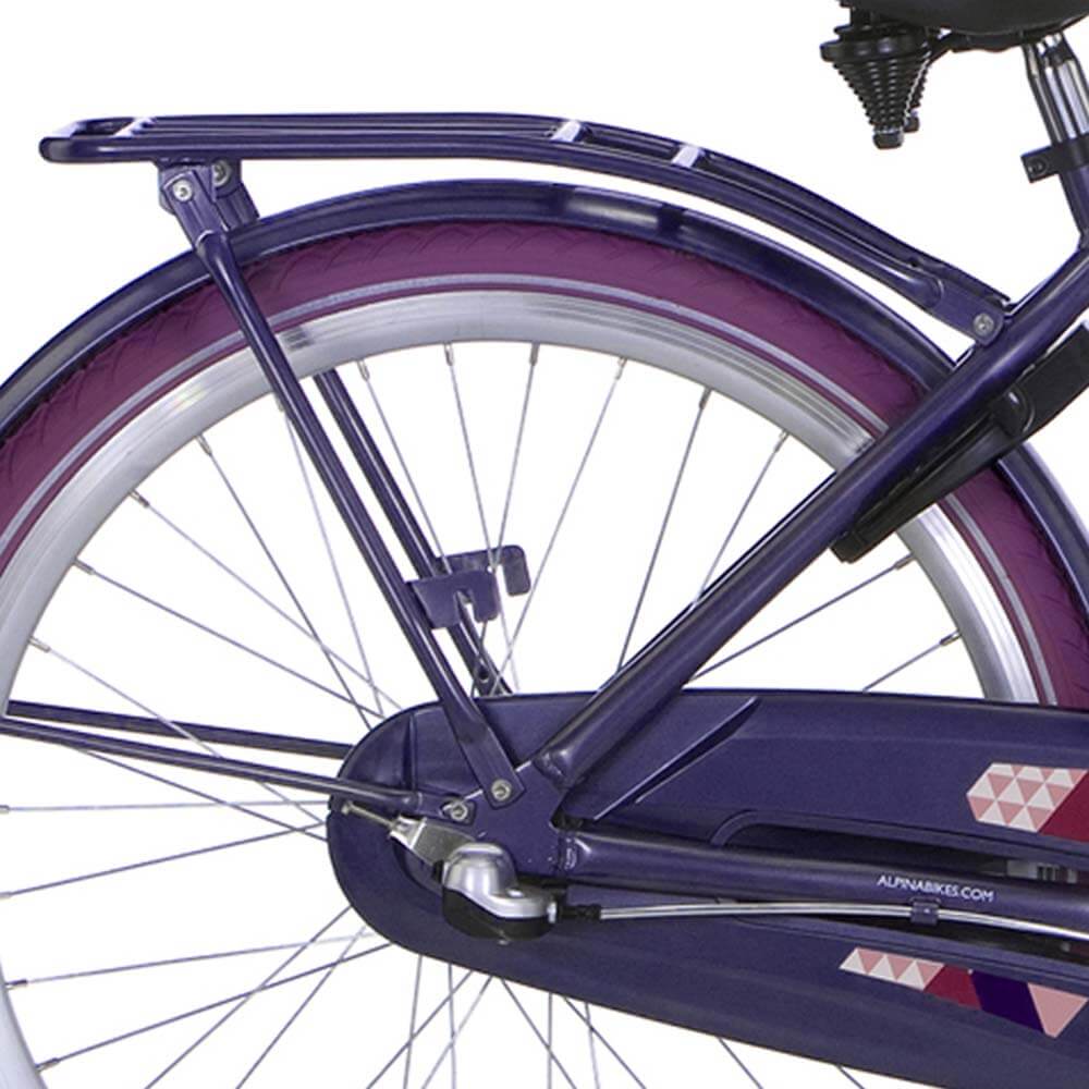 Alpina achterdrager 24 Clubb purple grey - AE-trading