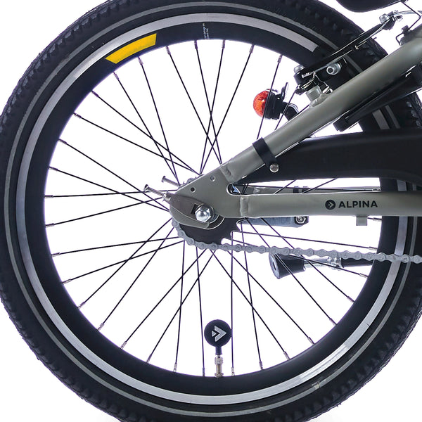 Alpina achterwiel 22 HLQC Trail zwart zw spk - AE-trading