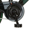 Alpina crankstel 33t 114 mat zwart met disc - AE-trading