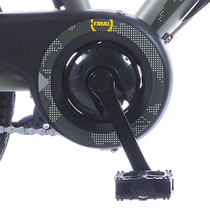 Alpina crankstel 36t 127 mat zwart met disc - AE-trading