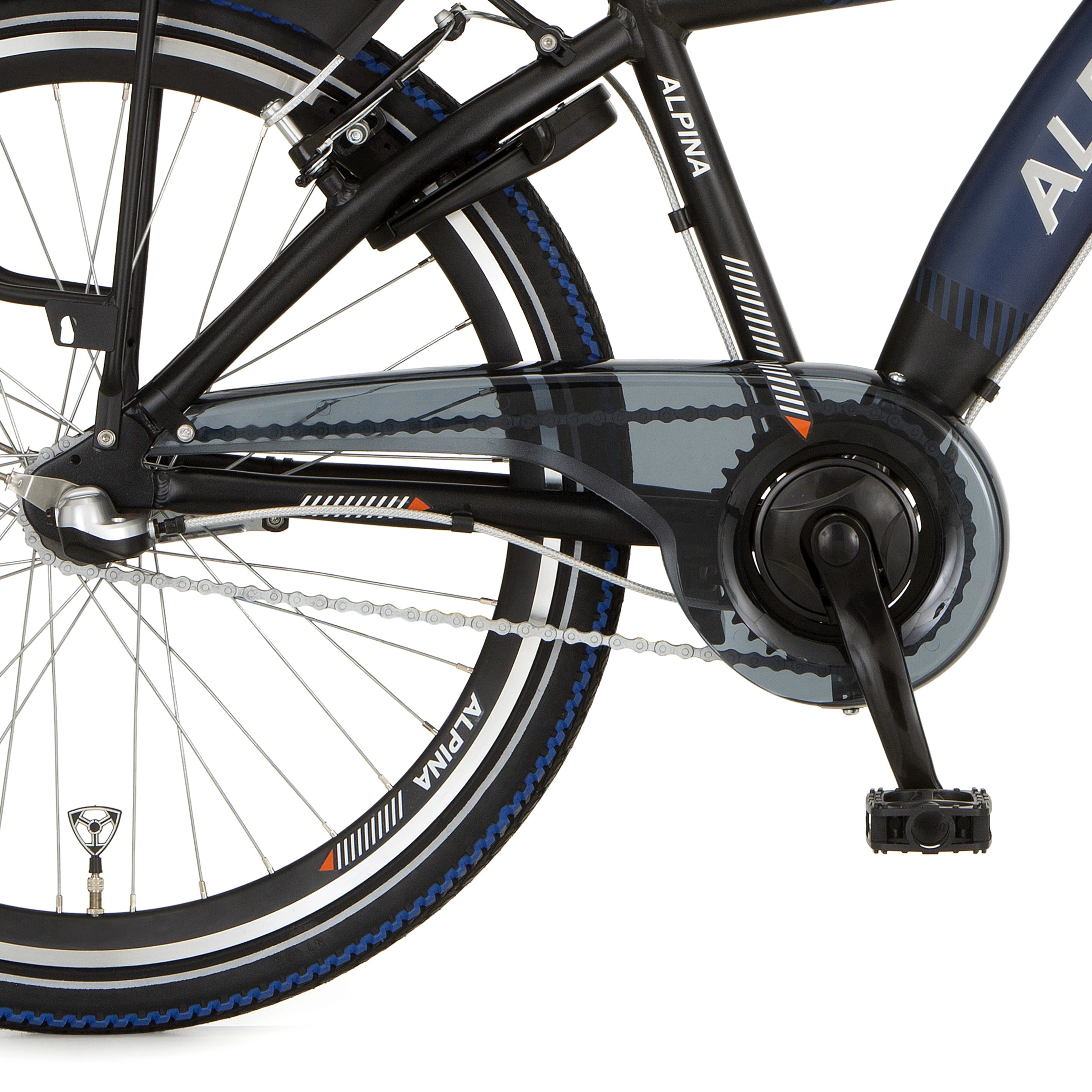 Alpina kettingscherm Prisma 26 zwart - AE-trading