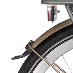 Alpina spatbord achter 26 Curve matt gold - AE-trading