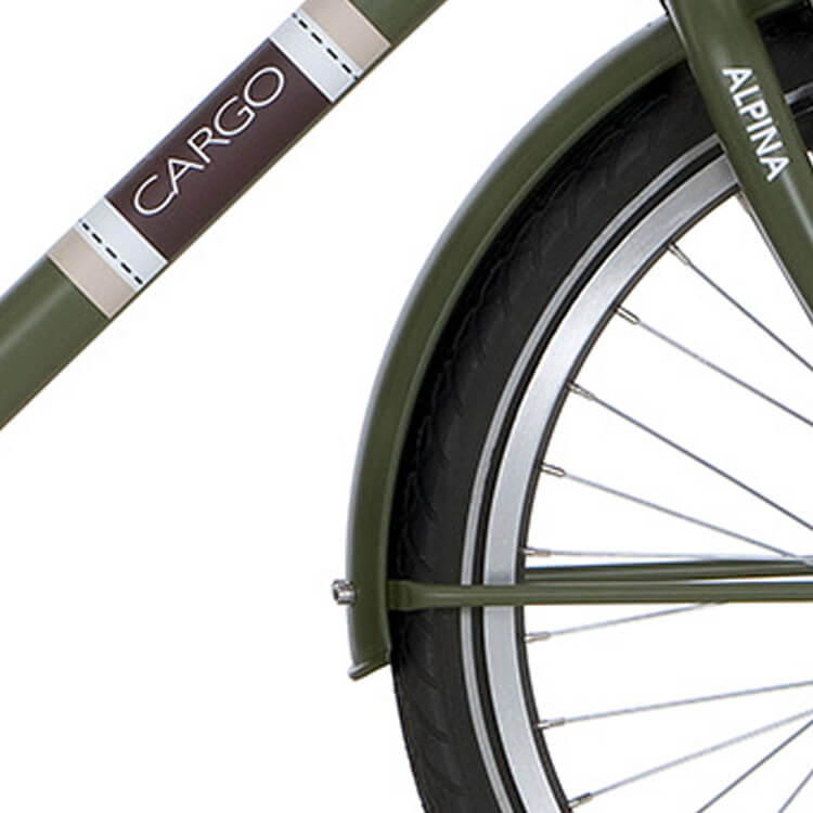 Alpina spatbord set 20 CG army green matt - AE-trading