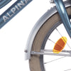 Alpina spatbord set + stang 18 Cargo silver matt - AE-trading