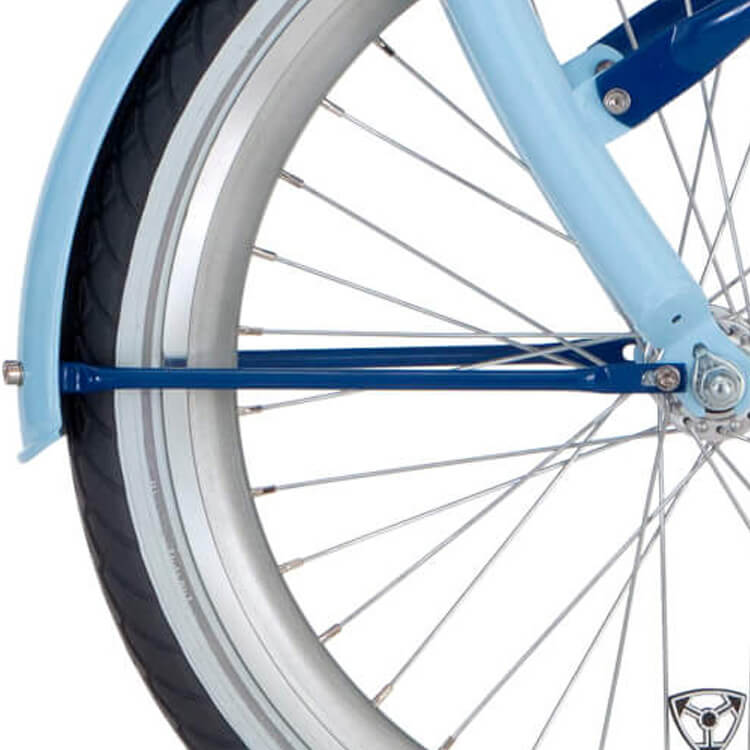 Alpina spatbordstang set 22 Clubb denim blue - AE-trading