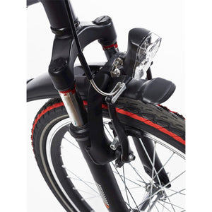 Alpina voorvork 22 Yabber susp black matt - AE-trading