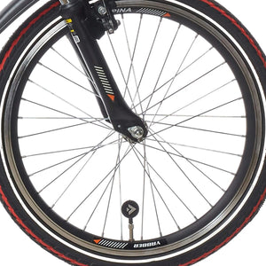Alpina voorwiel 16 HLQ-10A-1 black matt cnc zink spk - AE-trading