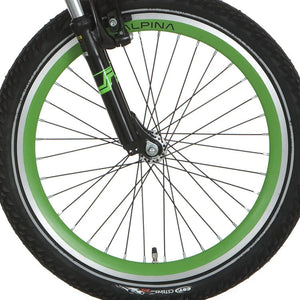 Alpina voorwiel 20 J19DB Trial groen zwarte spk - AE-trading