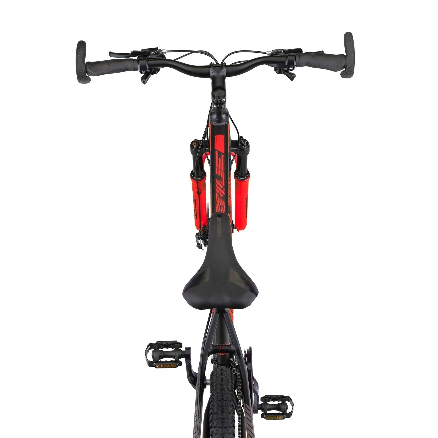 Altec Accrue 27.5 Inch Mountainbike - Black / Red - Jongensfiets - AE-trading