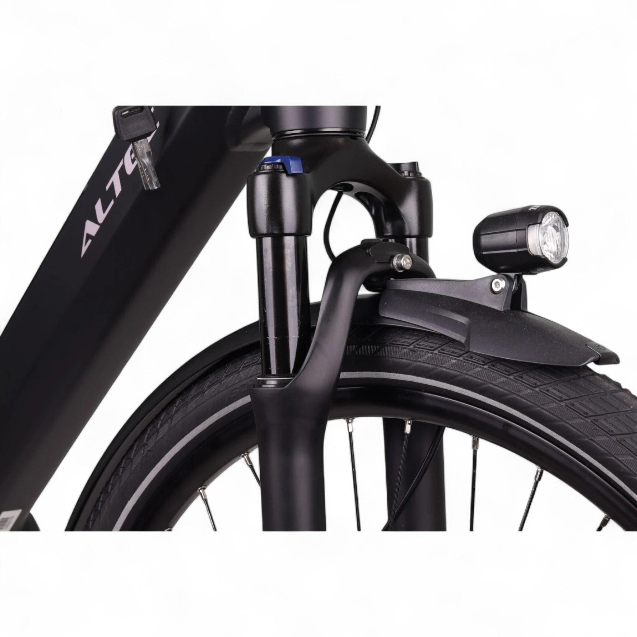 Altec Adventure - Elektrische Fiets - Mat Zwart - 28 inch - Accu 733Wh (19.8Ah) - 250W (80Nm) Ananda Middenmotor - Shimano Nexus 7 Versnellingen - Hydraulische Remmen - AE-trading