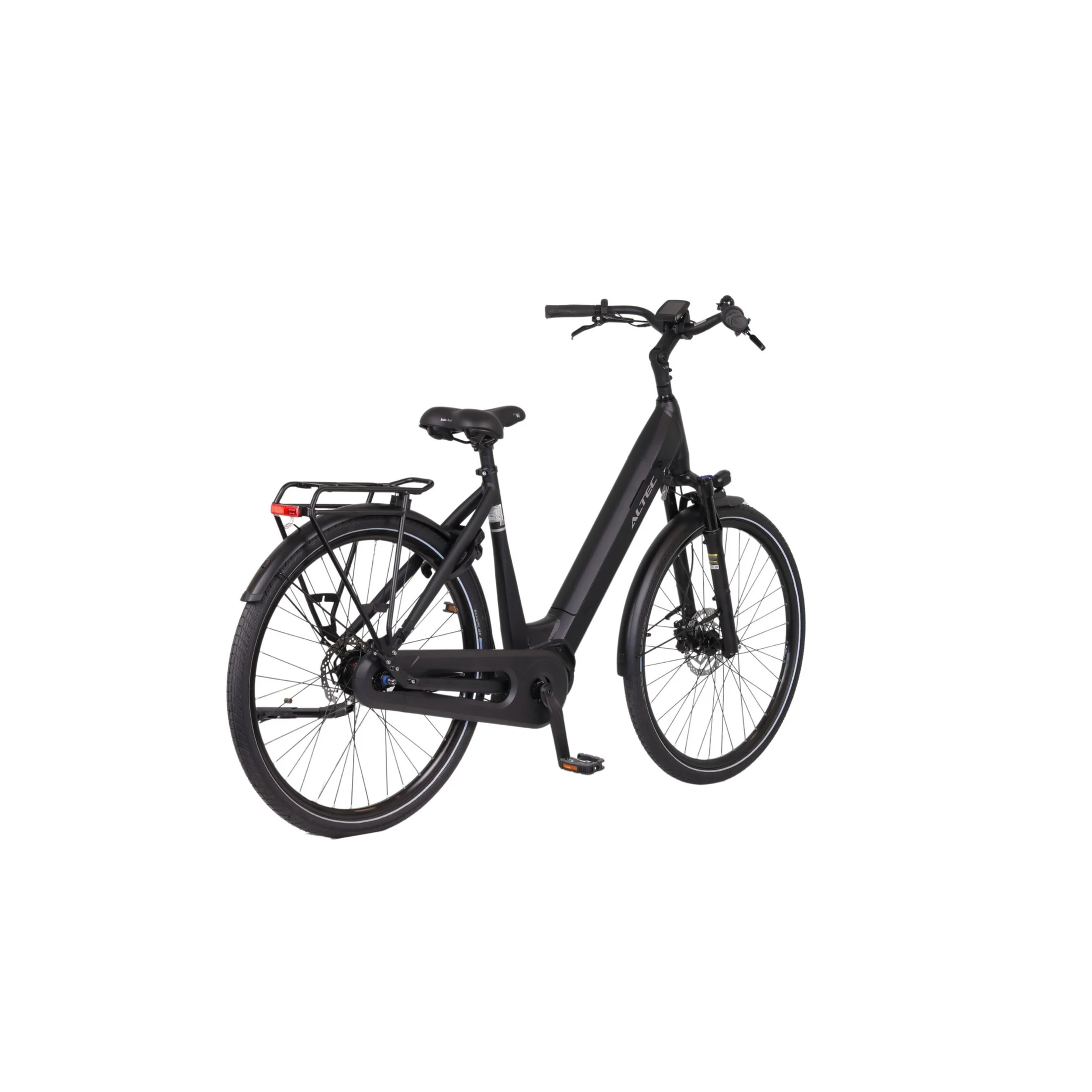 Altec Adventure - Elektrische Fiets - Mat Zwart - 28 inch - Accu 733Wh (19.8Ah) - 250W (80Nm) Ananda Middenmotor - Shimano Nexus 7 Versnellingen - Hydraulische Remmen - AE-trading