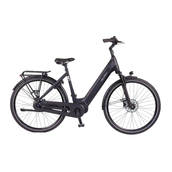 Altec Adventure - Elektrische Fiets - Mat Zwart - 28 inch - Accu 733Wh (19.8Ah) - 250W (100Nm) Ananda Middenmotor - Shimano Nexus 7 Versnellingen - Hydraulische Remmen - AE-trading