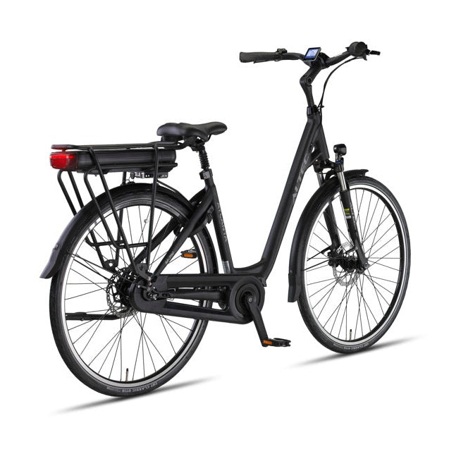 Altec Atlanta – Elektrische Fiets met Middenmotor 28 inch – 49 cm – 518Wh Accu – Shimano Nexus 7 – Hydraulische Schijfremmen – Mat Zwart - AE-trading
