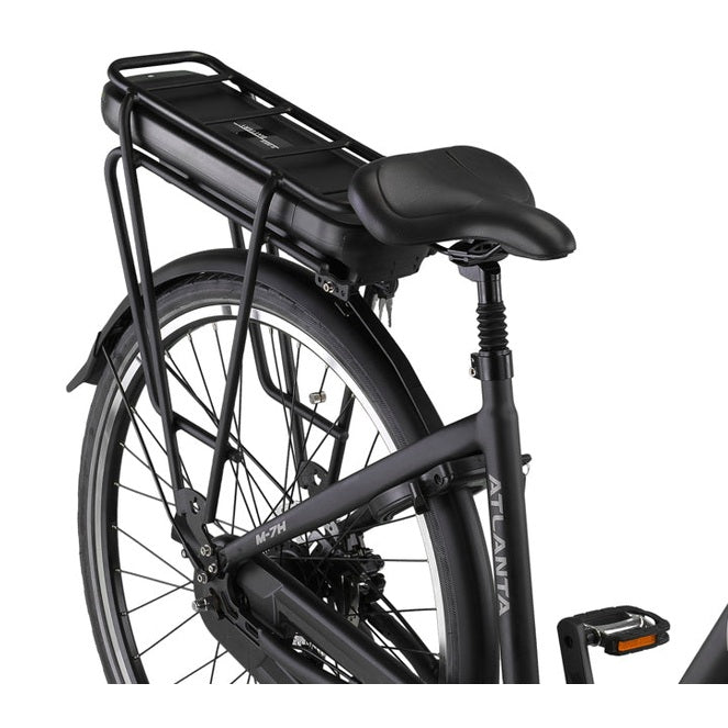Altec Atlanta – Elektrische Fiets met Middenmotor 28 inch – 49 cm – 518Wh Accu – Shimano Nexus 7 – Hydraulische Schijfremmen – Mat Zwart - AE-trading