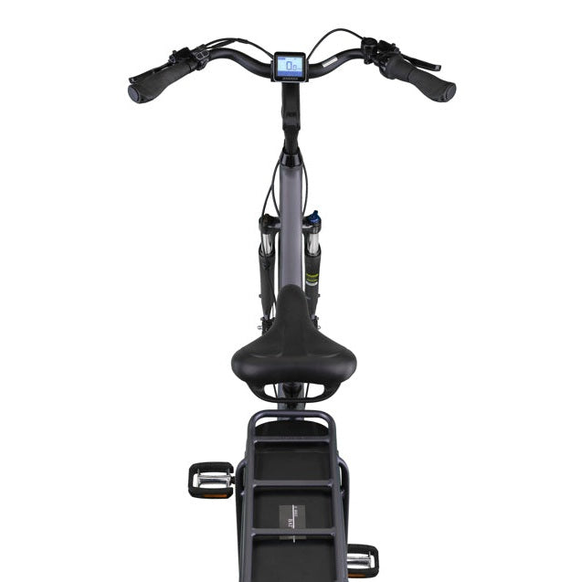 Altec Atlanta Elektrische Fiets 28 inch – 49 cm – 518Wh – Middenmotor 80Nm – Shimano Nexus 7 – Stain Silver – Hydraulische Schijfremmen - AE-trading