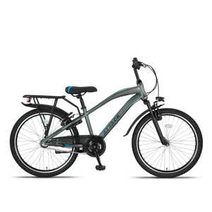 Altec Attack 24 inch Mountainbike - Antraciet Blue - Jongensfiets - AE-trading