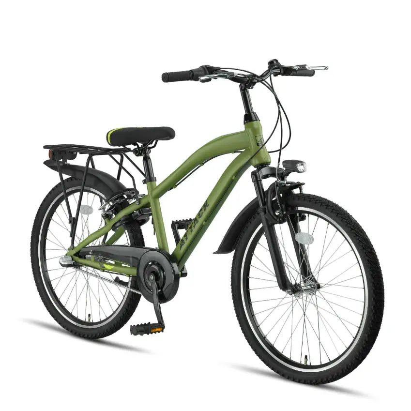 Altec Attack 24 inch Mountainbike - Army Green - Jongensfiets - AE-trading