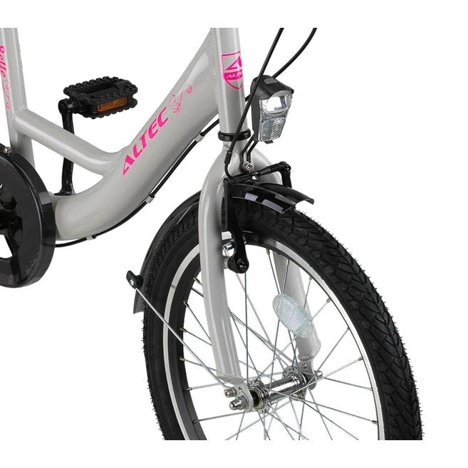 Altec Belle 20 inch Meisjesfiets - Shadow Grijs - AE-trading