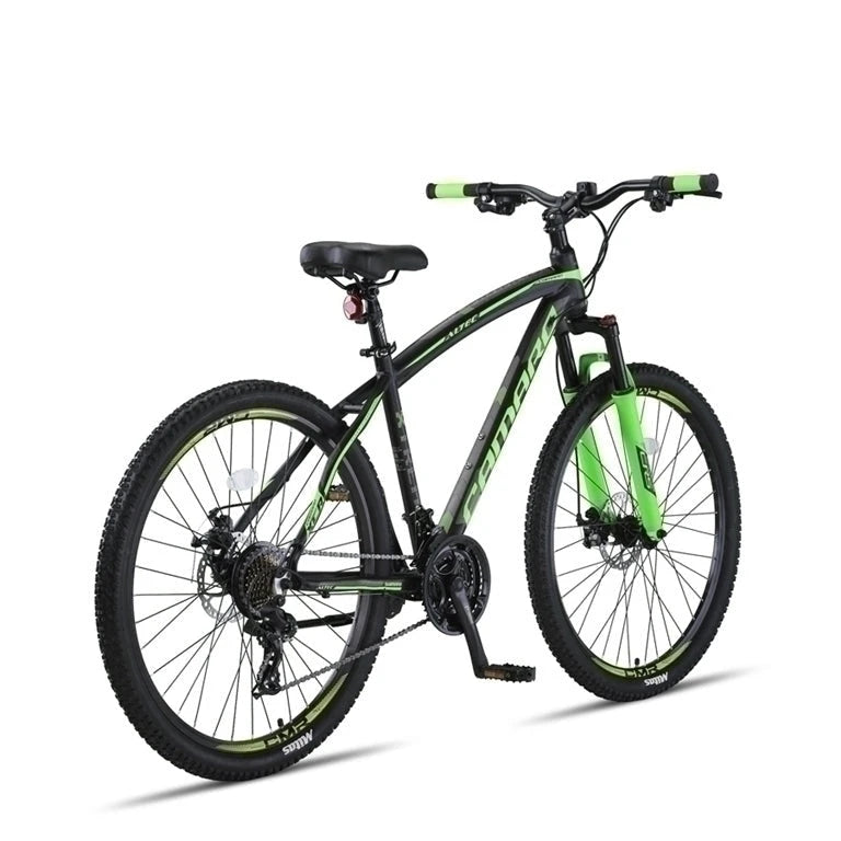 Altec Camaro Mountainbike 27,5 Inch 2D - Black/Green - Jongensfiets - AE-trading