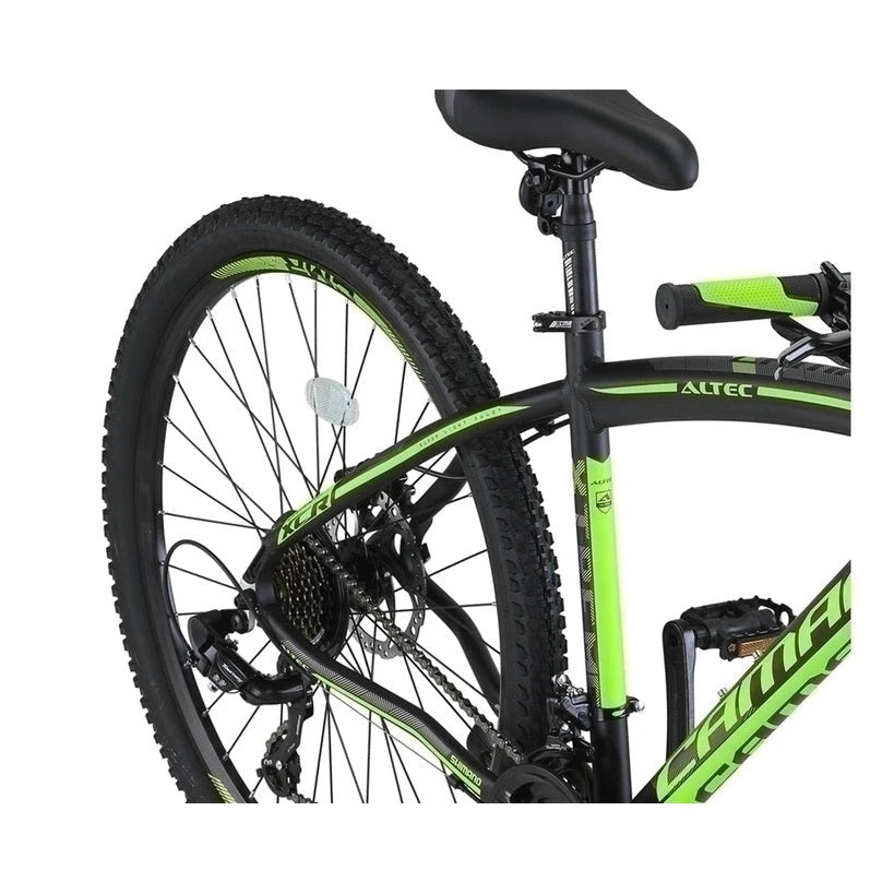 Altec Camaro Mountainbike 27,5 Inch 2D - Black/Green - Jongensfiets - AE-trading