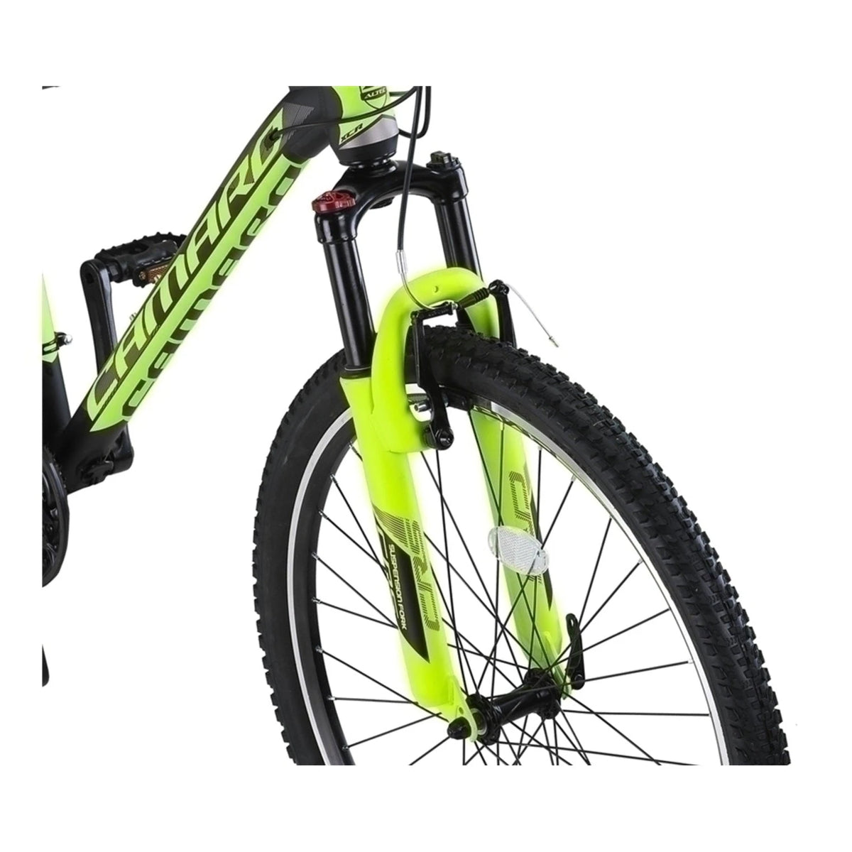 Altec Camaro Mountainbike 27,5 Inch 2D - Black/Lime - Jongensfiets - AE-trading