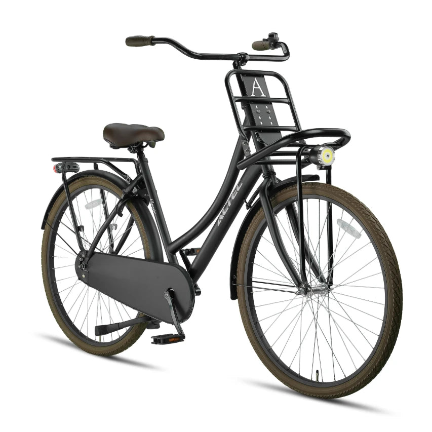 Altec Classic 28 inch - 53cm - Mat Zwart - Damesfiets - AE-trading