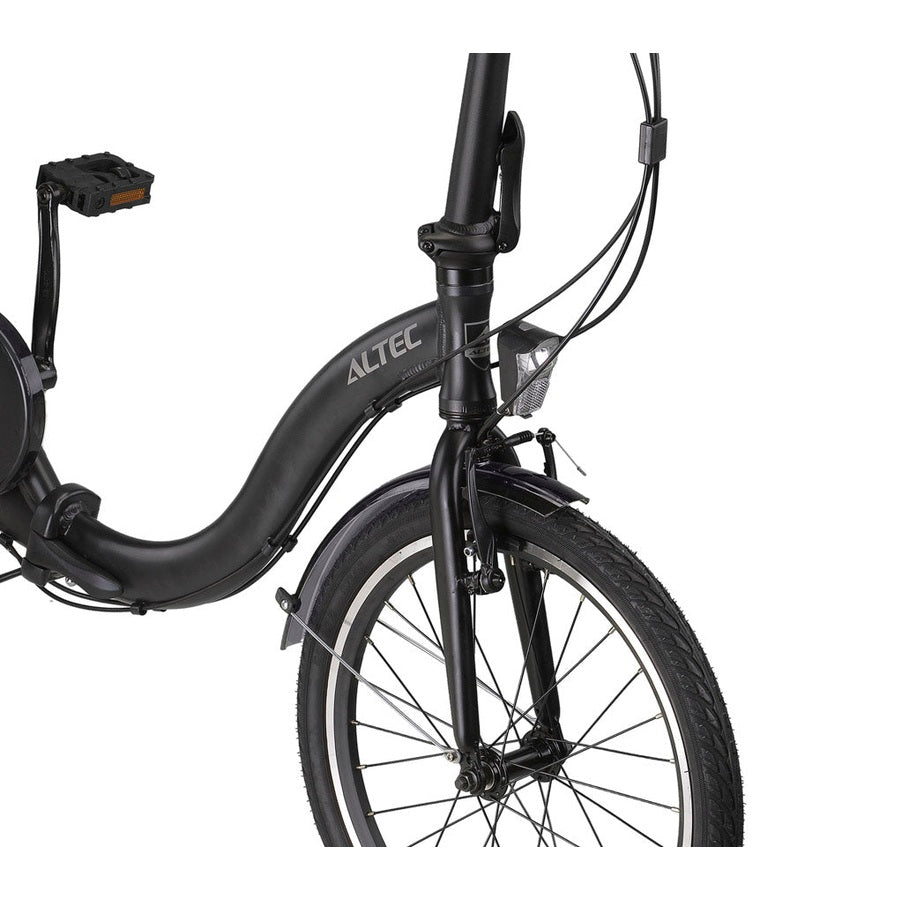 Altec Comfort 20 inch - Mat Zwart - Vouwfiets - AE-trading
