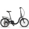 Altec Comfort 20 inch - Mat Zwart - Vouwfiets - AE-trading