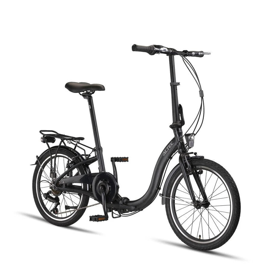 Altec Comfort 20 inch - Mat Zwart - Vouwfiets - AE-trading