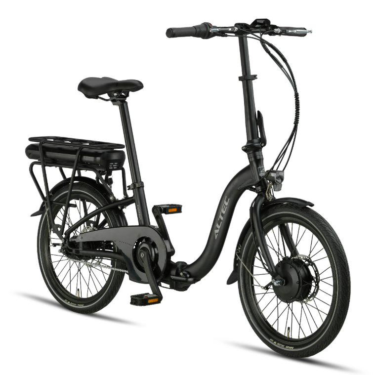 Altec Compact - Mat Zwart - 468Wh - Elektrische Vouwfiets - AE-trading
