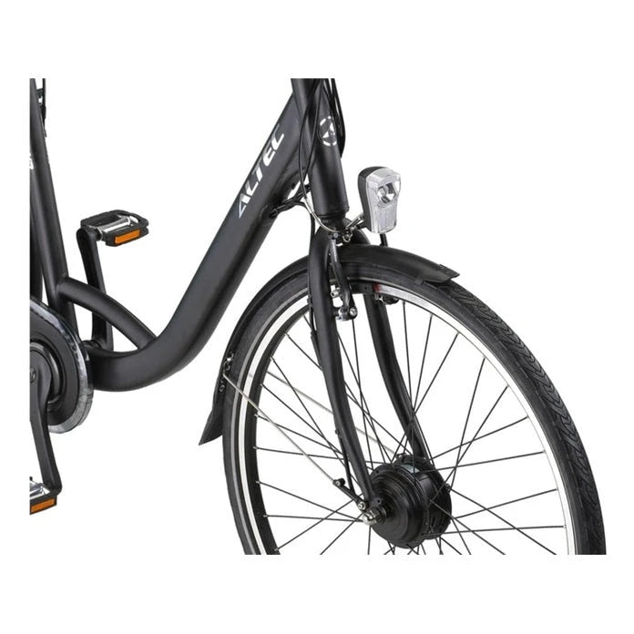 Altec Cosmos X-7 Elektrische Fiets 28 inch – 52 cm – Voorwielmotor – 518Wh – Shimano Nexus 7 – Mat Zwart - AE-trading