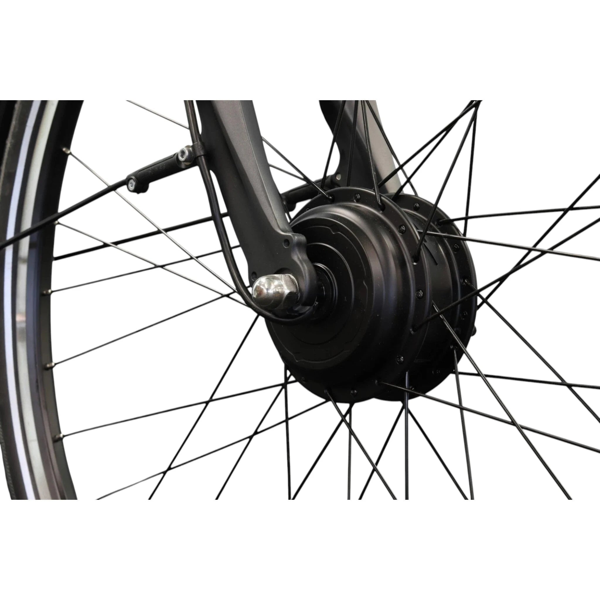 Altec Delta - Elektrische Fiets - Mat Grijs - 28 inch - 53 cm - Accu 518Wh (37V, 14Ah) - 80Nm Ananda Middenmotor - Shimano Nexus 7 Versnellingen - Rollerbrakes - AE-trading