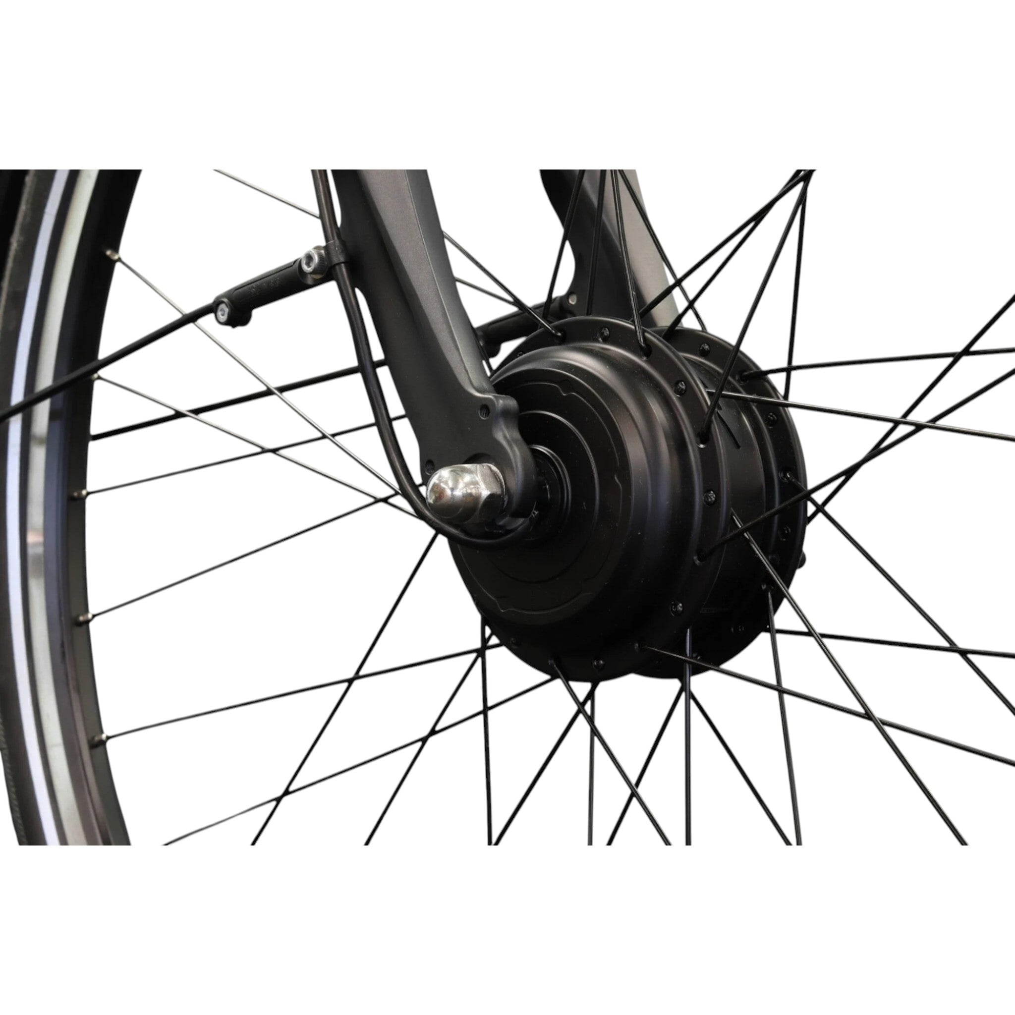 Altec Delta - Elektrische Fiets - Mat Zwart - 28 inch - 49 cm - Accu 518Wh (37V, 14Ah) - 80Nm Ananda Middenmotor - Shimano Nexus 7 Versnellingen - Rollerbrakes - AE-trading