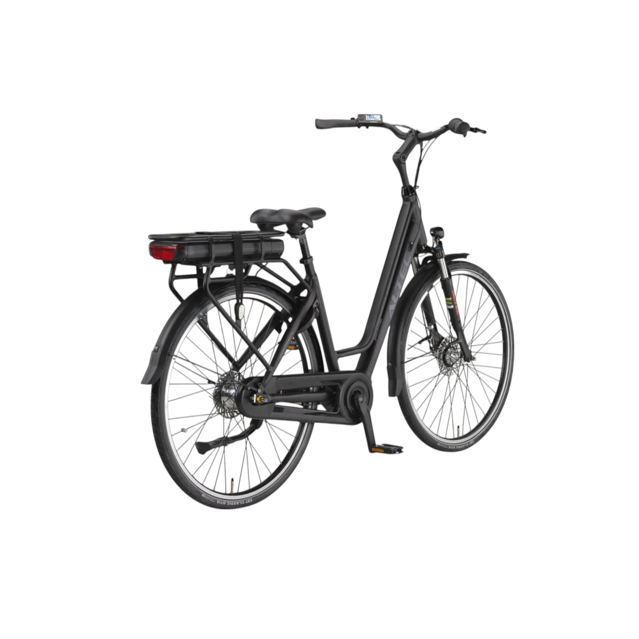 Altec Delta - Elektrische Fiets - Mat Zwart - 28 inch - 49 cm - Accu 518Wh (37V, 14Ah) - 80Nm Ananda Middenmotor - Shimano Nexus 7 Versnellingen - Rollerbrakes - AE-trading