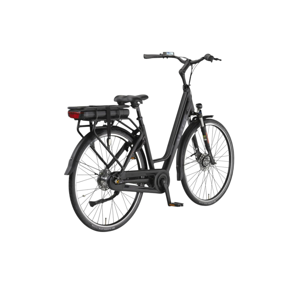 Altec Delta Elektrische Fiets 28 inch 53 cm – Mat Zwart – Middenmotor 518Wh - AE-trading