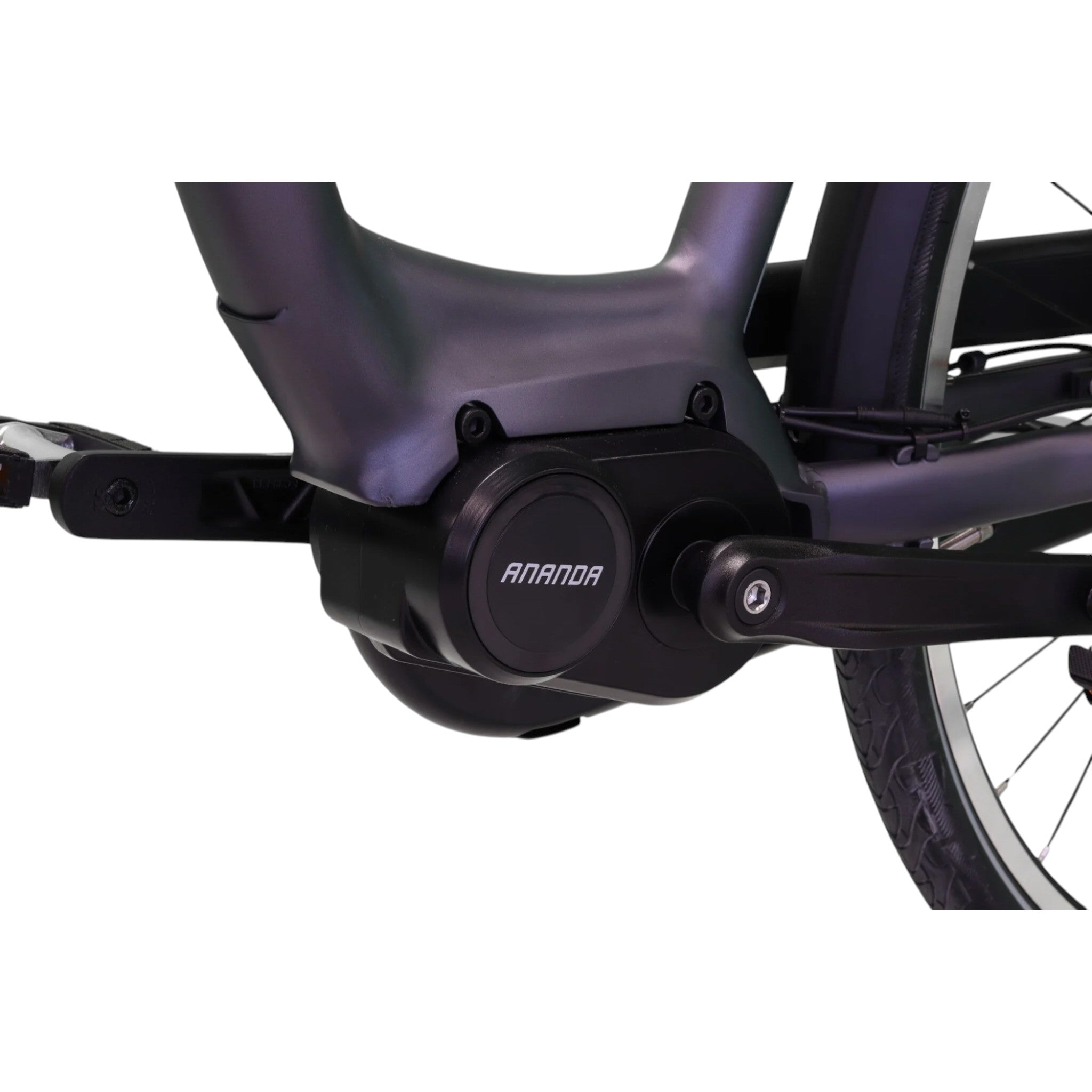 Altec Delta - Elektrische Fiets - Mat Zwart - 28 inch - 53 cm - Accu 518Wh (37V, 14Ah) - 80Nm Ananda Middenmotor - Shimano Nexus 7 Versnellingen - Rollerbrakes - AE-trading