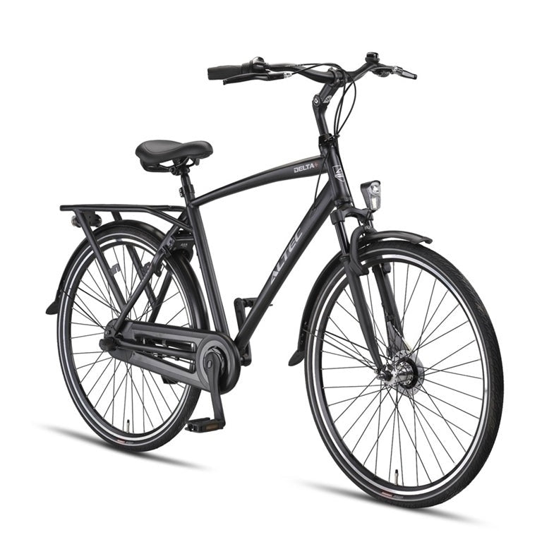 Altec Delta + Plus N-3 - 61cm - Mat Zwart - Herenfiets - AE-trading