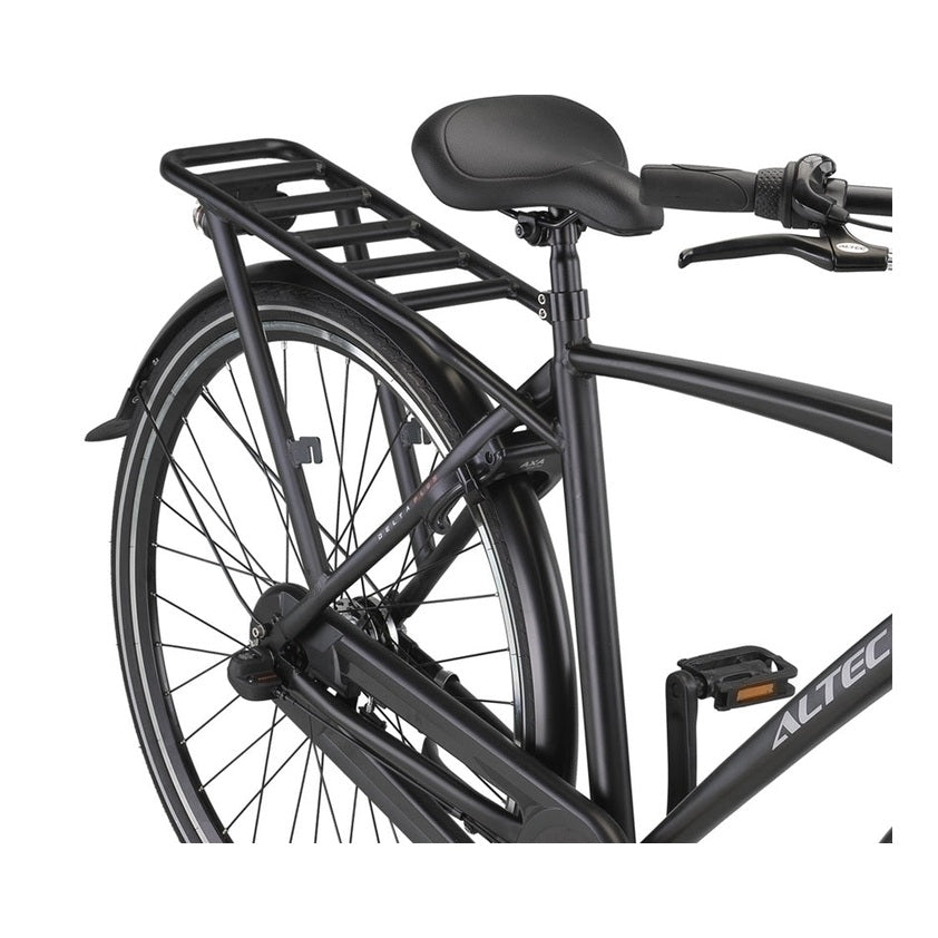 Altec Delta + Plus N-3 - 61cm - Mat Zwart - Herenfiets - AE-trading