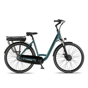 Altec Diamond Elektrische Fiets - 28 inch – 53 cm – 250W (42Nm) Voorwielmotor – Accu 468Wh (36V, 13Ah) – Shimano Nexus 7 – Hydraulische Remmen – Glazuur Blauw - AE-trading